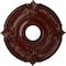 Ekena Millwork Attica Ceiling Medallion (Fits Canopies up to 5"), 18"OD x 4"ID x 5/8"P, Brushed Mahogany CM18ATBMF - alternate 1